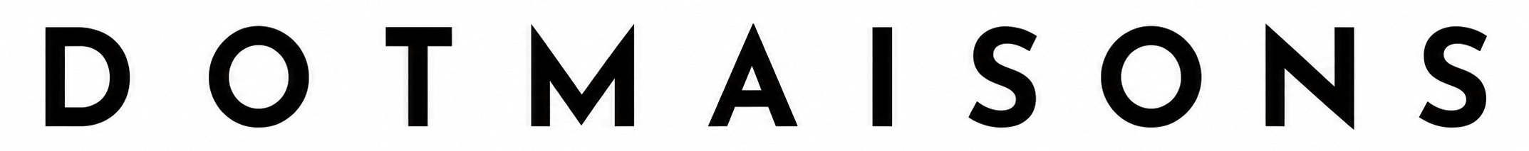 Logo of DOTMAISONS on a white background