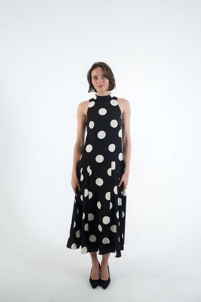 Amélie Long Sleeveless Dress