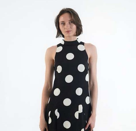 Amélie Long Sleeveless Dress
